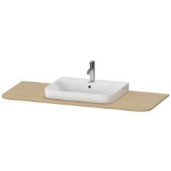 Duravit Happy D.2 Tezgah 1300 mm Akdeniz Meşesi Gerçek ahşap kaplama HP031KM7171