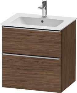 Duravit D-Neo Asma dolap ünitesi 610 mm Koyu Ceviz Dekor DE4361070210000