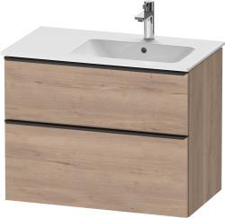 Duravit D-Neo Asma dolap ünitesi 810 mm Marbeled Oak DE43670BD550000
