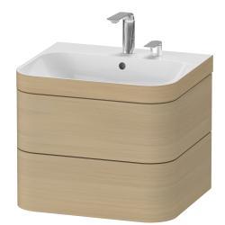 Duravit Happy D.2 c-bonded Asma dolap 575 mm Akdeniz Meşesi Gerçek ahşap kaplama HP4635E7171