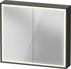 Duravit Vitrium Aynalı dolap 800 mm Grafit Mat VT7551049490000
