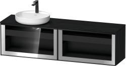 Duravit Vitrium Asma dolap ünitesi 1600 mm Parsol grey Glossy, Glass VT4793L1616001G