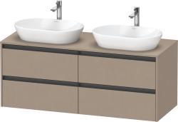 Duravit Ketho.2 Asma dolap ünitesi 1400 mm Keten Dekor K24898B75750000