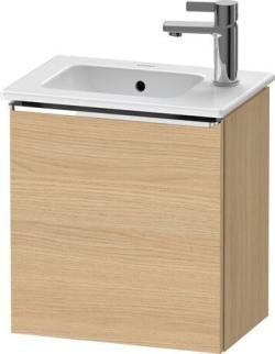 Duravit D-Neo Asma dolap ünitesi Doğal Meşe Natürel Mat Dekor, Kulp Krom DE4259L10300000