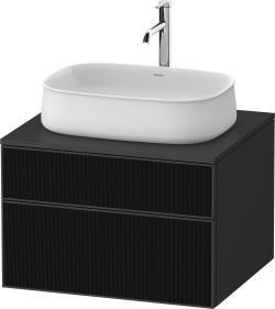 Duravit Zencha Asma dolap ünitesi 650 mm Siyah Çizgi Yapısı ZE4820063800000
