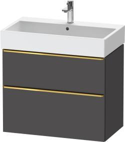 Duravit D-Neo Asma dolap ünitesi 784 mm Grafit Mat DE4373034490000