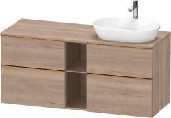 Duravit D-Neo Asma dolap ünitesi 1400 mm Marbeled Oak DE4970R04550000