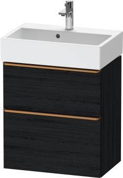 Duravit D-Neo Asma dolap ünitesi 584 mm Siyah Meşe DE4329004160000