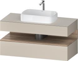 Duravit Studio F. A. Porsche Collection Asma dolap ünitesi 1200 mm Taupe Süper Mat QA4732055830010