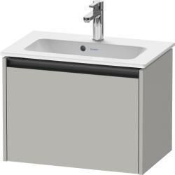 Duravit Ketho.2 Asma dolap ünitesi 610 mm Beton Gri Mat Dekor K25055007070000