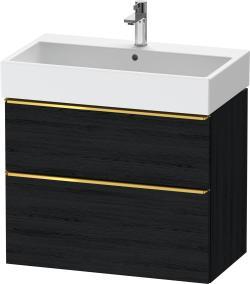 Duravit D-Neo Asma dolap ünitesi 784 mm Siyah Meşe DE4373034160000