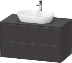 Duravit Ketho.2 Asma dolap ünitesi 1000 mm Grafit Süper Mat K24896080800000