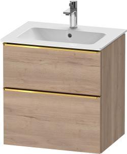 Duravit D-Neo Asma dolap ünitesi 610 mm Marbeled Oak DE4361034550000