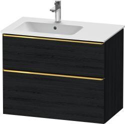 Duravit D-Neo Asma dolap ünitesi 810 mm Siyah Meşe DE4366034160000