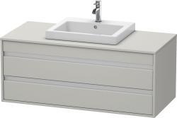 Duravit Ketho Asma dolap ünitesi 1200 mm Beton Gri Mat Dekor KT675600707