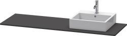 Duravit XSquare Tezgah 1600 mm Grafit Süper Mat XS060HR8080