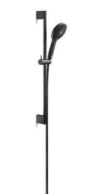 Duravit Duş seti 700, 3jet Click! 100 mm Siyah Mat