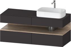 Duravit Studio F. A. Porsche Collection Asma dolap ünitesi 1400 mm Grafit Süper Mat QA4766055800010