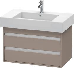 Duravit Ketho Asma dolap ünitesi 800 mm Bazalt Mat KT664004343