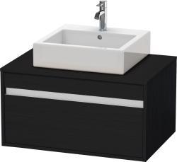 Duravit Ketho Asma dolap ünitesi 800 mm Siyah Meşe KT669401616
