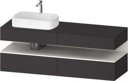 Duravit Studio F. A. Porsche Collection Asma dolap ünitesi 1600 mm Grafit Süper Mat QA4777084800010