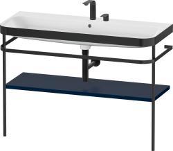 Duravit Happy D.2 c-bonded Metal lavabo konsolu 1175 mm Gece Mavisi Saten Mat Lake HP4739E98980000
