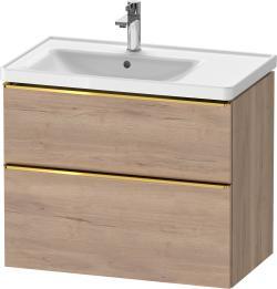 Duravit D-Neo Asma dolap ünitesi 784 mm Marbeled Oak DE4357034550000