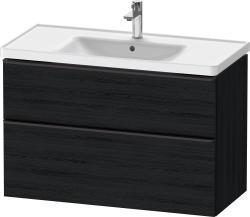 Duravit D-Neo Asma dolap ünitesi 984 mm Siyah Meşe DE43560BD160000
