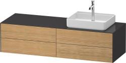 Duravit White Tulip Asma dolap ünitesi 1600 mm Doğal Meşe masif WT4867RH5H10000