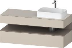 Duravit Studio F. A. Porsche Collection Asma dolap ünitesi 1400 mm Taupe Süper Mat QA4766043830010