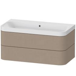 Duravit Happy D.2 c-shaped asma set 975 mm Keten Dekor HP4348N7575
