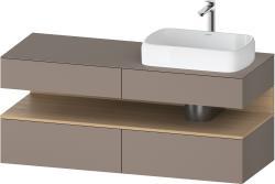 Duravit Studio F. A. Porsche Collection Asma dolap ünitesi 1400 mm Bazalt Mat QA4766030430000