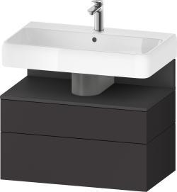 Duravit Studio F. A. Porsche Collection Asma dolap ünitesi 790 mm Grafit Süper Mat QA4394049800010