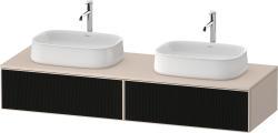 Duravit Zencha Asma dolap ünitesi 1600 mm Siyah Çizgi Yapısı ZE4815B63830000