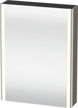 Duravit XSquare Aynalı dolap 600 mm Flanel Gri Saten Mat Lake XS7111L90900000