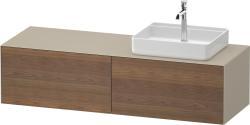 Duravit White Tulip Asma dolap ünitesi 1600 mm Amerikan Ceviz masif WT4864R77600000