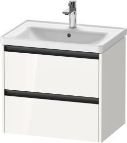 Duravit Ketho.2 Asma dolap ünitesi 634 mm Beyaz (parlak) K25282022220000