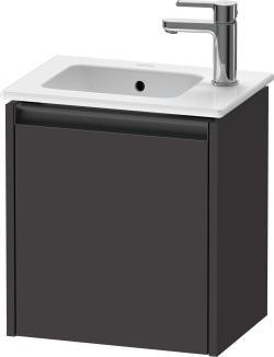 Duravit Ketho.2 Asma dolap ünitesi 410 mm Grafit Süper Mat K25060R80800000