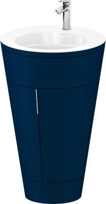 Duravit Starck 1 c-bonded yerden dolap 560 mm Gece Mavisi Saten Mat Lake S19513O10980010