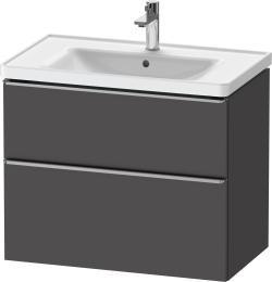 Duravit D-Neo Asma dolap ünitesi 784 mm Grafit Mat DE4355070490000