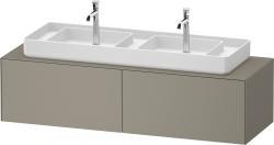 Duravit White Tulip Asma dolap ünitesi 1600 mm Taş Grisi Saten Mat Lake WT4866092920010