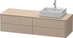 Duravit XSquare Asma dolap ünitesi 1600 mm Keten Dekor XS4914R7575