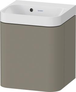 Duravit Happy D.2 c-shaped asma set 400 mm Taş Grisi Saten Mat Lake HP4340N92920000