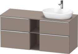 Duravit D-Neo Asma dolap ünitesi 1400 mm Bazalt Mat DE4970R10430000