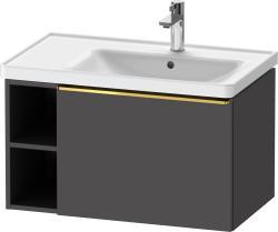 Duravit D-Neo Asma dolap ünitesi 784 mm Grafit Mat DE4257034490000