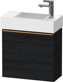 Duravit D-Neo Asma dolap ünitesi 484 mm Siyah Meşe DE4219R04160000