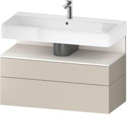 Duravit Studio F. A. Porsche Collection Asma dolap ünitesi 990 mm Taupe Süper Mat QA4395084830010