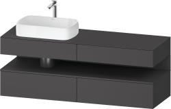 Duravit Studio F. A. Porsche Collection Asma dolap ünitesi 1600 mm Grafit Mat QA4777049490010