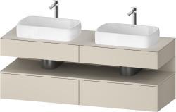 Duravit Studio F. A. Porsche Collection Asma dolap ünitesi 1600 mm Taupe Süper Mat QA4779083830000