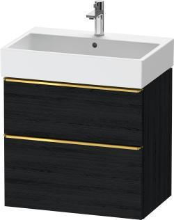 Duravit D-Neo Asma dolap ünitesi 684 mm Siyah Meşe DE4372034160000